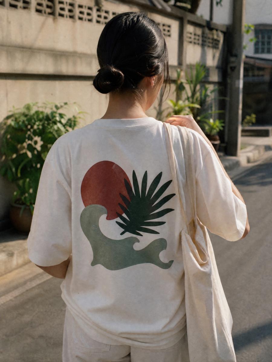 เสื้อยืด cotton 100%  thumbnail 4
